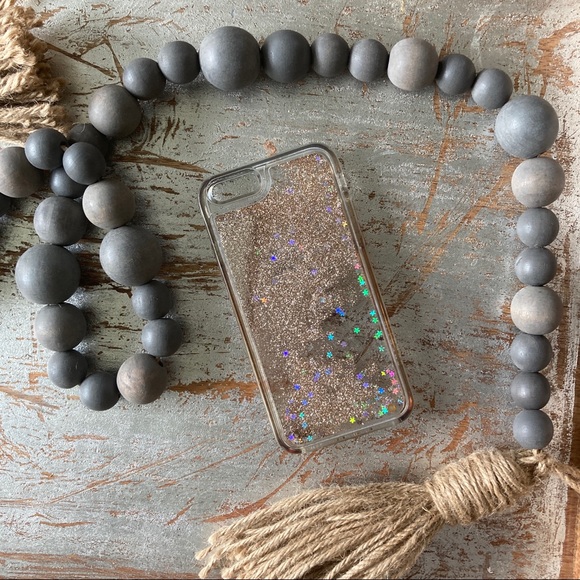 agent 18 Accessories - iPhone Gold Star Glitter Case!